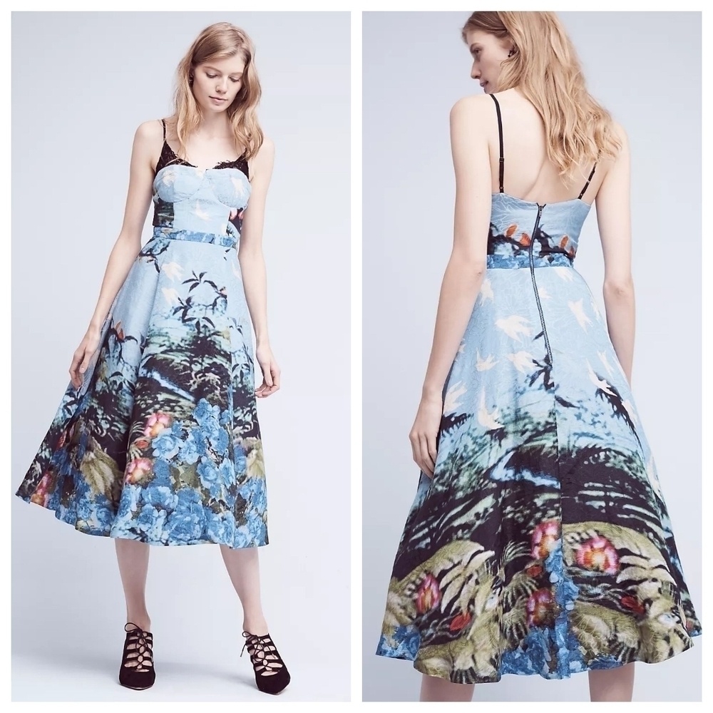 Tracy Reese Scenic View Dress size 6 NWT